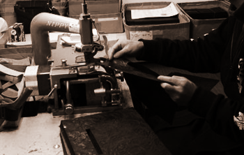 一針一針心のこもった縫製技術